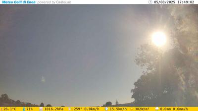 immagine della webcam nei dintorni di Roma Cinecitta': webcam Pomezia
