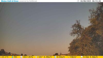 immagine della webcam nei dintorni di Capannelle: webcam Pomezia
