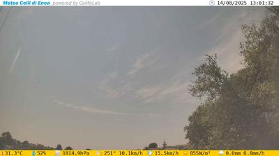immagine della webcam nei dintorni di Roma Aurelio: webcam Pomezia
