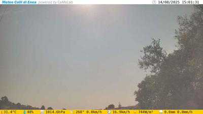 immagine della webcam nei dintorni di Roma Aurelio: webcam Pomezia