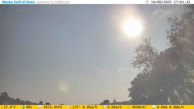 immagine della webcam nei dintorni di Roma Aurelio: webcam Pomezia