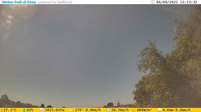 immagine della webcam nei dintorni di Genzano di Roma: webcam Pomezia