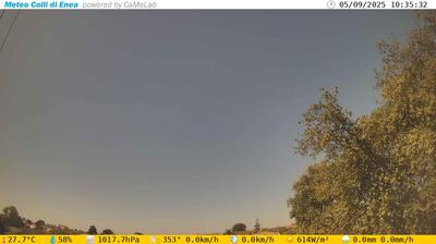 immagine della webcam nei dintorni di Trigoria: webcam Pomezia