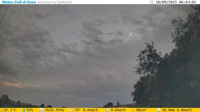 immagine della webcam nei dintorni di Castel Gandolfo: webcam Pomezia
