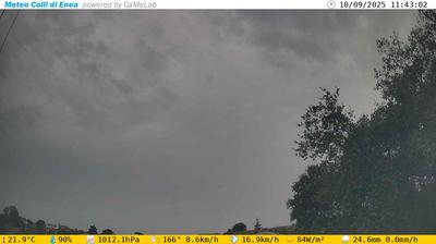 immagine della webcam nei dintorni di Castel Gandolfo: webcam Pomezia
