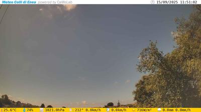 immagine della webcam nei dintorni di Roma Appio Latino: webcam Pomezia