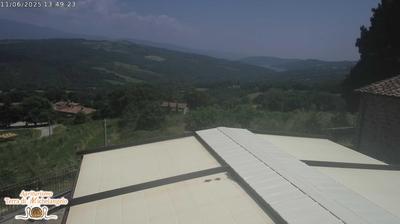 immagine della webcam nei dintorni di Mercato: webcam Caprese Michelangelo