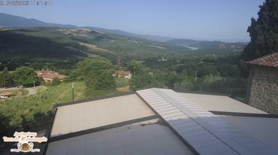 immagine della webcam nei dintorni di Chiusi della Verna: webcam Caprese Michelangelo