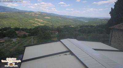 immagine della webcam nei dintorni di Bagno di Romagna: webcam Caprese Michelangelo