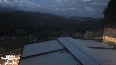 immagine della webcam nei dintorni di Chiusi della Verna: webcam Caprese Michelangelo