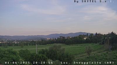 immagine della webcam nei dintorni di Marciano della Chiana: webcam Arezzo