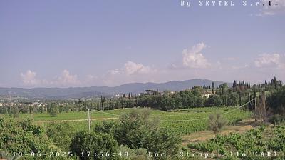 immagine della webcam nei dintorni di Chiusi della Verna: webcam Arezzo