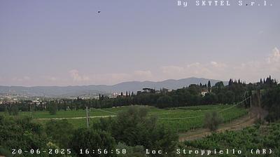 immagine della webcam nei dintorni di San Giustino: webcam Arezzo