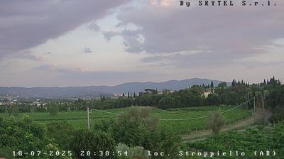 immagine della webcam nei dintorni di Marciano della Chiana: webcam Arezzo