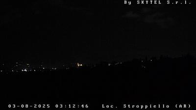 immagine della webcam nei dintorni di Chiusi della Verna: webcam Arezzo