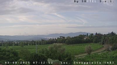 immagine della webcam nei dintorni di Chitignano: webcam Arezzo