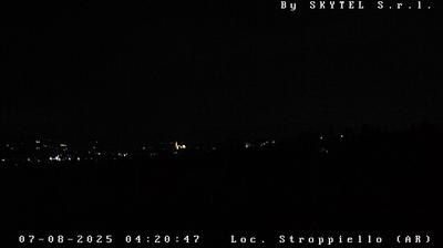 immagine della webcam nei dintorni di Monte Santa Maria Tiberina: webcam Arezzo