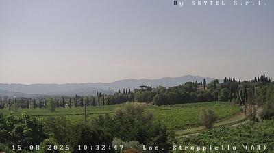 immagine della webcam nei dintorni di Passignano sul Trasimeno: webcam Arezzo