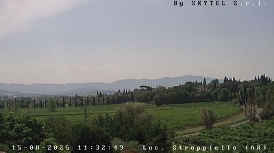 immagine della webcam nei dintorni di Passignano sul Trasimeno: webcam Arezzo