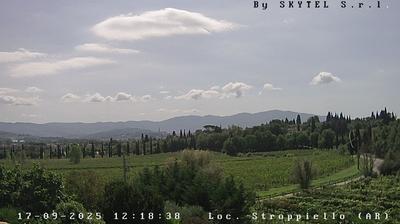 immagine della webcam nei dintorni di Chitignano: webcam Arezzo