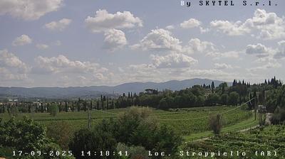 immagine della webcam nei dintorni di Bibbiena: webcam Arezzo