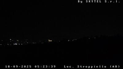 immagine della webcam nei dintorni di Chiusi della Verna: webcam Arezzo