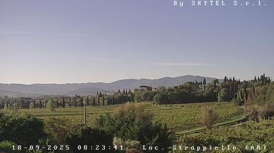immagine della webcam nei dintorni di Chiusi della Verna: webcam Arezzo