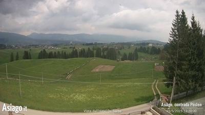 immagine della webcam nei dintorni di Tresche' Conca: webcam Altopiano di Asiago