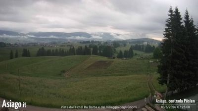 immagine della webcam nei dintorni di Lastebasse: webcam Altopiano di Asiago
