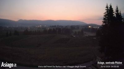 immagine della webcam nei dintorni di Asiago: webcam Altopiano di Asiago