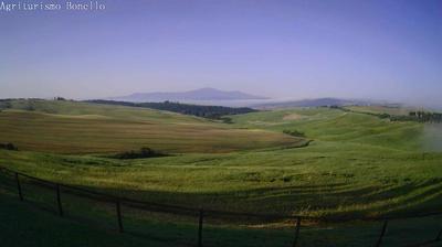 immagine della webcam nei dintorni di Castel del Piano: webcam Pienza