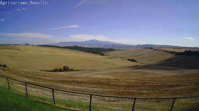 immagine della webcam nei dintorni di Castel del Piano: webcam Pienza