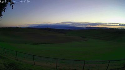 immagine della webcam nei dintorni di Taverne d'Arbia: webcam San Quirico d'Orcia