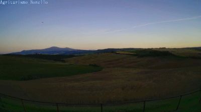 immagine della webcam nei dintorni di Abbadia San Salvatore: webcam San Quirico d'Orcia