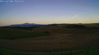immagine della webcam nei dintorni di Abbadia San Salvatore: webcam San Quirico d'Orcia