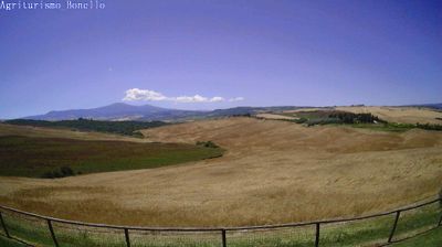 immagine della webcam nei dintorni di Marciano della Chiana: webcam San Quirico d'Orcia