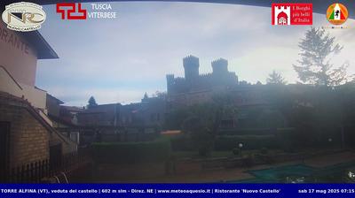 immagine della webcam nei dintorni di Acquapendente: webcam Castel Viscardo