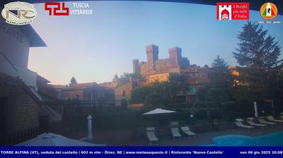 immagine della webcam nei dintorni di Marta: webcam Castel Viscardo