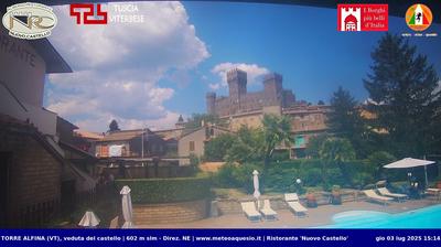 immagine della webcam nei dintorni di Orvieto: webcam Castel Viscardo