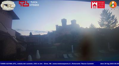 immagine della webcam nei dintorni di Acquapendente: webcam Castel Viscardo