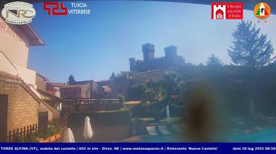 immagine della webcam nei dintorni di Orvieto: webcam Castel Viscardo