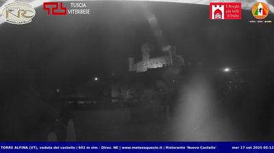 immagine della webcam nei dintorni di Abbadia San Salvatore: webcam Castel Viscardo