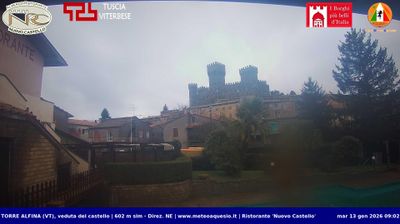 immagine della webcam nei dintorni di Bolsena: webcam Castel Viscardo