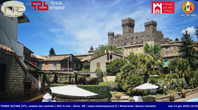 immagine della webcam nei dintorni di Bolsena: webcam Castel Viscardo
