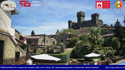 immagine della webcam nei dintorni di Bolsena: webcam Castel Viscardo
