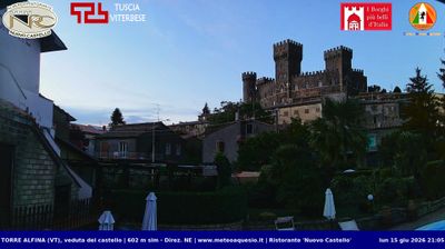 immagine della webcam nei dintorni di Acquapendente: webcam Castel Viscardo