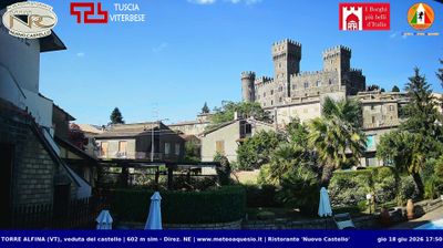 immagine della webcam nei dintorni di Abbadia San Salvatore: webcam Castel Viscardo