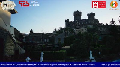 immagine della webcam nei dintorni di Abbadia San Salvatore: webcam Castel Viscardo