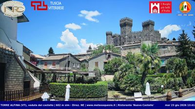 immagine della webcam nei dintorni di Abbadia San Salvatore: webcam Castel Viscardo