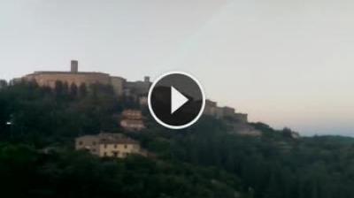 immagine della webcam nei dintorni di Arezzo: webcam Monte Santa Maria Tiberina